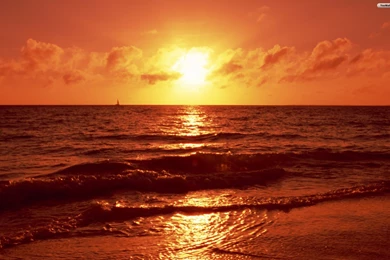 Pictures Of Beach Sunsets   Wallpapers HD Fine