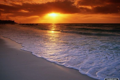 Free Beach Sunset Wallpapers   Wallpapers Cave