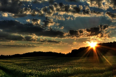 Sunsets: Beautiful Sunset Dark Nature Sky Wallpapers HD For High ...