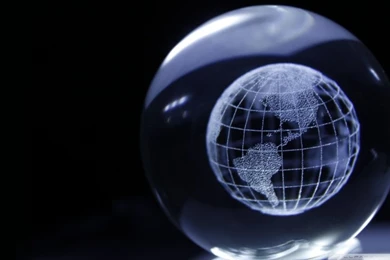 Crystal Globe HD Desktop Wallpapers : Widescreen : High Definition ...