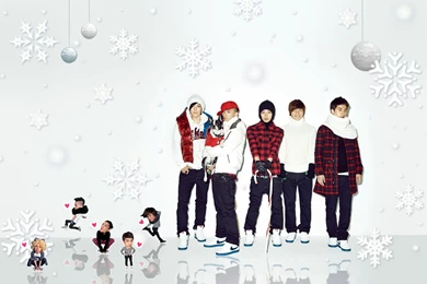 Big Bang NII Christmas Wallpapers