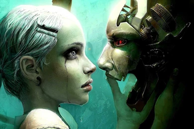 Art Robot Girl Hd Wallpapers