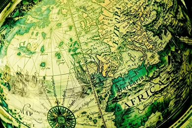 World Globe Map Antique Hd Wallpapers Wallpapers