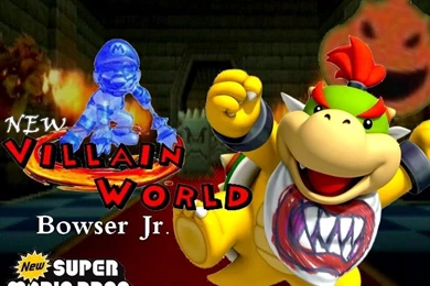 New Villain World Wallpaper: Bowser Jr. By NewVillainWorld On ...
