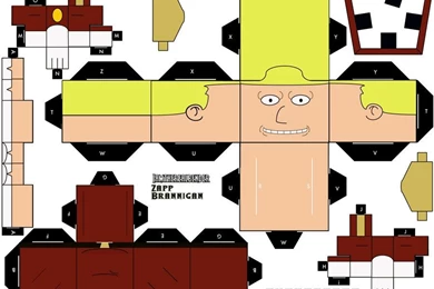 Zapp Brannigan Cubee By Iamtherealbender On DeviantArt