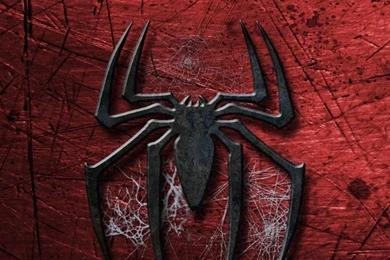 Download Grungy Spider Man Logo HD Wallpapers For iPhone 6 / 6s ...