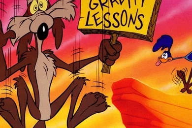 Wile E Coyote iPad 1 & 2 Wallpapers