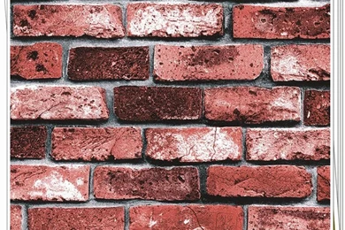 Vintage Shabby Brick Deco Vinyl Wallpapers Roll Brick Stone Faux ...