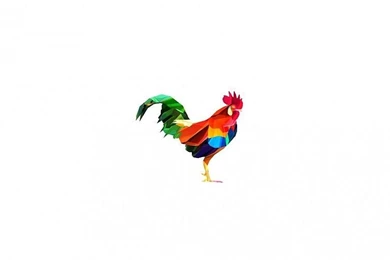 Colorful Rooster Vector Wallpapers Free Desktop Backgrounds And ...