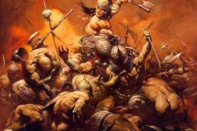 Frank frazetta the destroyer