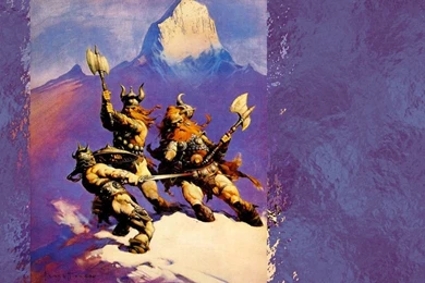 My Free Wallpapers   Fantasy Wallpapers : Frank Frazetta   Fight