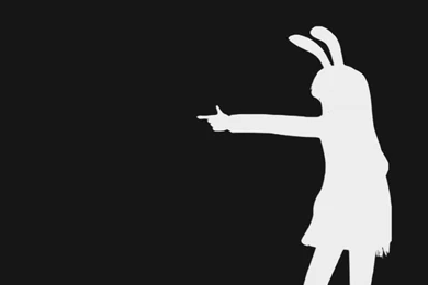 Touhou Bunny Girl Reisen Udongein Inaba Bad Apple