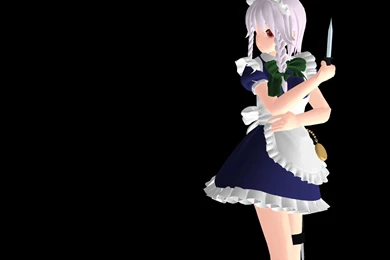 Bad Apple Sakuya By Moe Zarella On DeviantArt