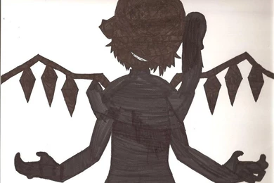 Bad Apple Flandre By Biancalovesdbz On DeviantArt