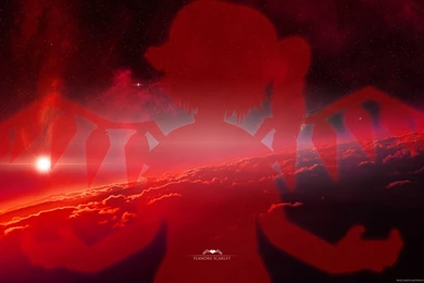 Bad Apple Flandre Scarlet Lolicore Sun Touhou Clouds