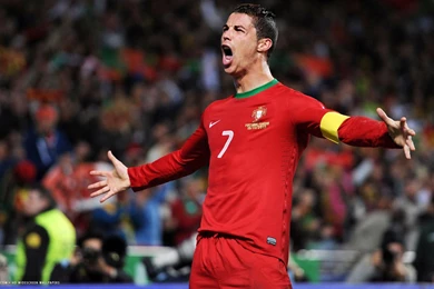 Soccer Player Ronaldo Cristiano