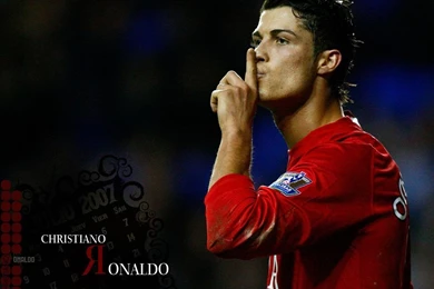 Wallpapers Tiro Libre De Cristiano Ronaldo Ejecutando Un Es ...