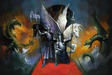 My Free Wallpapers   Fantasy Wallpapers : Kingdom Of The Knights