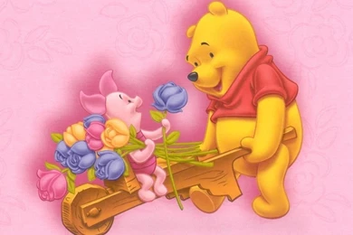 Pink Winnie The Pooh Wallpaper Free Download.jpg