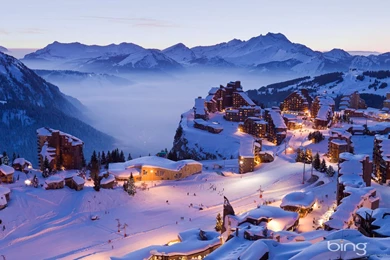 Download 1920x1080 Bing Winter Village Wallpapers