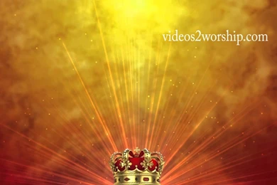 Royal Crown For Our King Jesus Worship Backgrounds   YouTube
