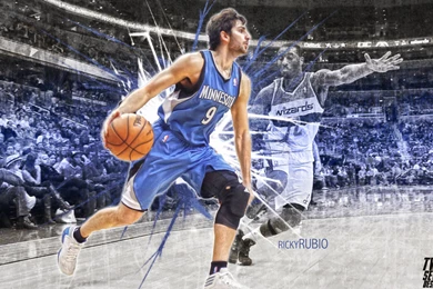 Ricky Rubio Basketball Player Profile & Images   Sports Players