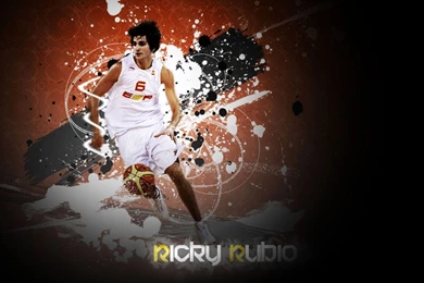 Ricky Rubio Wallpapers – In Spain National Team Jersey
