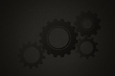 Free Friday Wallpaper: Carbon Fibre Gears