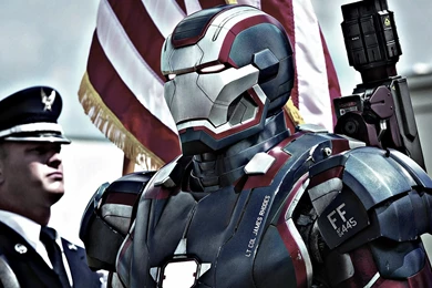 Iron Patriot In Iron Man 3 Wallpapers