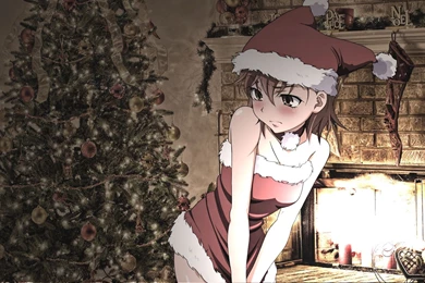 Christmas Misaka Mikoto Santa Costume To Aru Kagaku No Railgun To ...