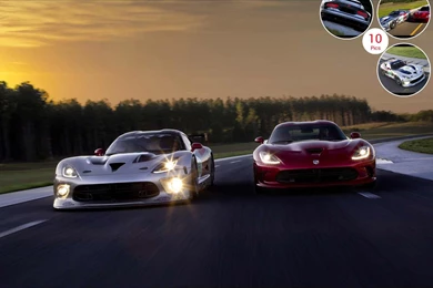 2013 Dodge SRT Viper GTS R And Viper GTS