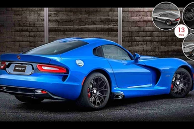 2014 SRT Viper GTS   Rear