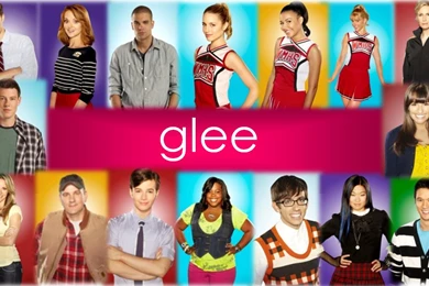 Cast Of Glee   Wallpaper.