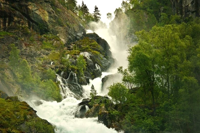 Rapid Mountain Stream Wallpapers And Images   Wallpapers, Pictures ...