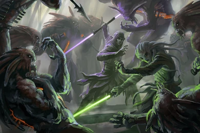 Star Wars Battle [Hi Res Textless Wallpaper] By Lightsabered On ...