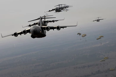 Military, Aircraft, Military Aircraft, Airplane, Paratroopers, US ...