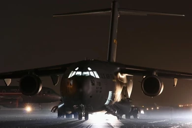 C 17 Globemaster Game With Lights   (