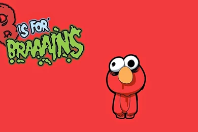 Zombie Elmo Cartoon Wallpapers ~ Free Cartoon Wallpapers