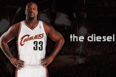 Magic33 Wallpapers: Shaq The Diesel In Cleveland