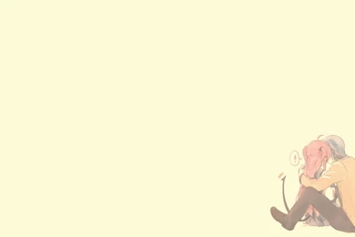 Tails Angel Beats! School Uniforms Yellow Backgrounds Yui (Angel ...