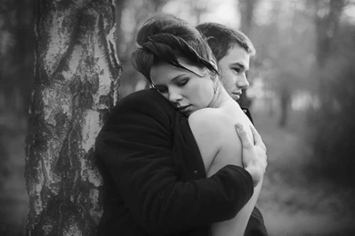 Cute Couple Hug Desktop Wallpapers   Full HD