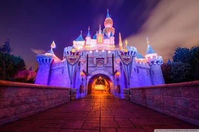 Sleeping Beauty Castle, Disneyland HD Desktop Wallpapers ...