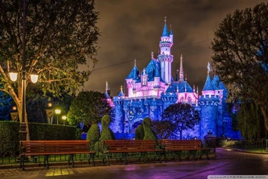 Disneyland Sleeping Beauty Castle HD Desktop Wallpapers ...