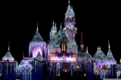 Disneyland Sleeping Beauty Castle   Winter HD Desktop Wallpapers ...