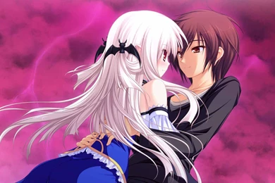 Romantic Anime Couple Hug 3D Wallpapers Collection Pack