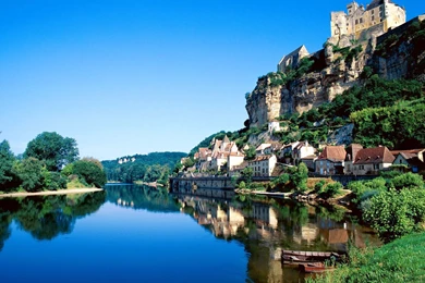 Beynac Dordogne River France Wallpapers