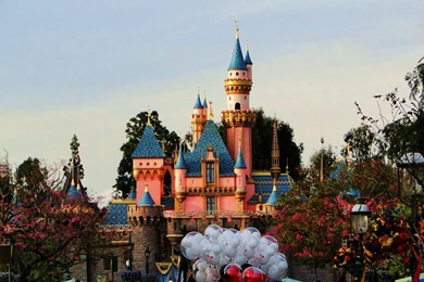 The Iconic Sleeping Beauty Castle At Disneyland CA.   A Photo On ...