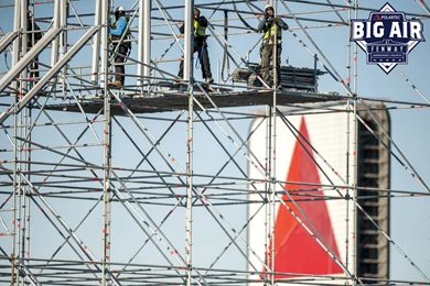 Take A Peek At Massive Snowboarding Ramp Inside Fenway Park « CBS ...