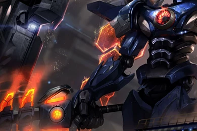 Mecha Aatrox iPad 3,4 & Air Wallpapers