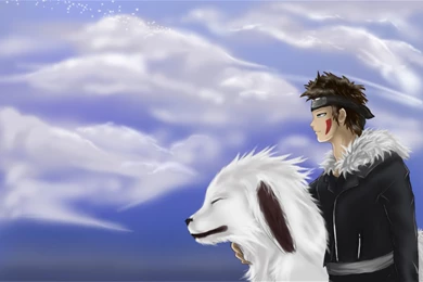 Kiba With Akamaru By Kukunia92 On DeviantArt